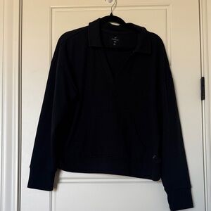 Black V-Neck Sweater